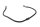 Bremseledning, hydraulikslange, bremseslange Ducati Monster 600 ZDM600M 94-98