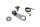 Lager van de schakeltrommel, afbuighendel, veer BMW K 1200 R Sport K12R K43HV 0585 07-08