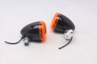 Blinkerpaar Lenker orange universal vorne Gehäuse Harley-Davidson universell