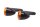 Black and orange LED turn signal set, universal Harley-Davidson universell