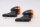 Black and orange LED turn signal set, universal Harley-Davidson universell