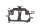 Boîtier de batterie, boîte à fusibles, support Honda GL 1100 Goldwing SC02 80-83
