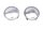 Swingarm cap cover set rear axle Honda GL 1100 Goldwing SC02 80-83
