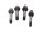 Wheel bolt set, rear wheel mounting, rim BMW R 1100 GS 259 0409 93-99