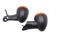 Blinkerpaar vorne orange rund schwarz Konvolut Harley-Davidson universell