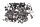 Screw assortment, mounting kit, nut, washer BMW R 1100 GS 259 0409 93-99