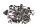 Screw assortment, mounting kit, nut, washer BMW R 1100 GS 259 0409 93-99