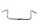 Universeel Streetbar stuur 25,4 mm, chroom, riser mount 800 mm Lenker universell