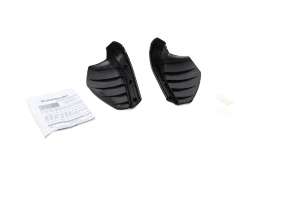 Hand protection set, handle protection, black Kawasaki Versys 650 (KLE 650 C) LE650C 10-15