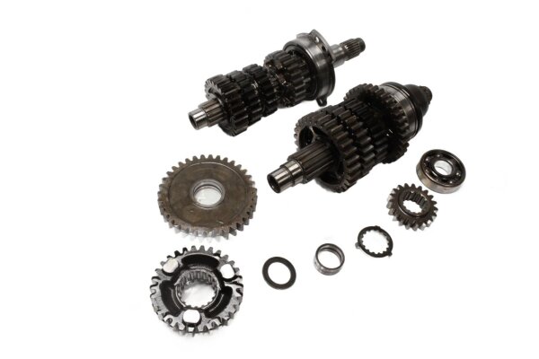 Albero del cambio, albero di innesto, set di ingranaggi Yamaha FSZ 1000 Fazer RN14 05-05