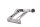 Rear left footrest bracket mounting plate 5JW-4 Yamaha FJR 1300 RP11 04-05