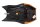 Oranje en zwart gestoffeerde stoelbekleding, tweekleurig Buell XB12XT 1200 Ulysses 10-10