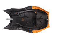 Bankzitplaats, bestuurdersstoel, tweekleurige stoelbekleding, stoffering Buell XB12X 1200 Ulysses 10-10