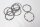 Gasket set for engine casing, clutch cover, and stator cover Triumph universell