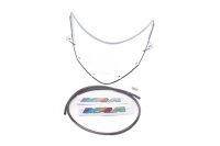Windshield Touring clear attachment screen Kawasaki ZX-6R...