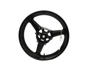 Jante de roue avant, 3 rayons, noire, roue avant Yamaha...