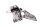 Jalkatuen kiinnike, kannatinlevy, vasen etu, kiinnitys Yamaha FJR 1300 RP11 04-05