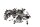 Set di viti, distanziali per il collegamento delle viti del telaio BMW F 800 ST K71 0234 06-12