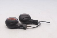 Rear turn signal pair, left and right, black and orange Buell XB12X 1200 Ulysses 06-06