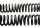 Set di molle forcella anteriore sinistra destra BMW F 800 ST K71 0234 06-12