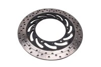 Rear drilled brake disc, curved bolt circle Yamaha FJR...