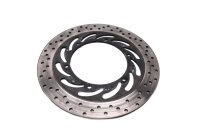 Rear drilled brake disc, curved bolt circle Yamaha FJR...