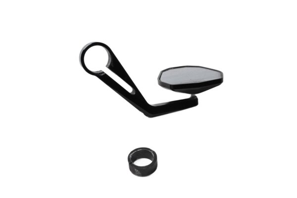 Espejo retrovisor del manillar izquierdo, reseña del Highsider Yamaha FSZ 1000 Fazer RN14 05-05