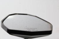Espejo retrovisor del manillar izquierdo, reseña del Highsider Yamaha FSZ 1000 Fazer RN14 05-05
