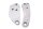 Footrest bracket carrier plate chrome set Harley-Davidson universell