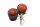 Black orange indicator pair, universal left and right Harley-Davidson universell