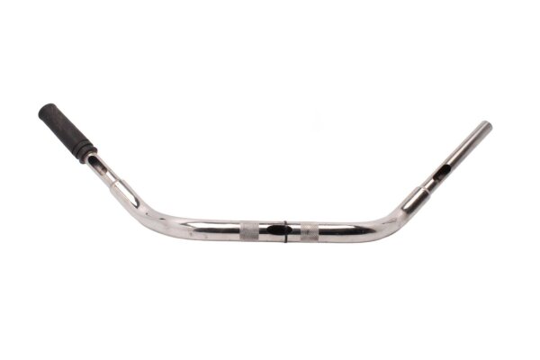 Stuur 25,4 mm 31,5 mm stijging Universeel Verchroomd 830 mm Gebogen Lenker universell
