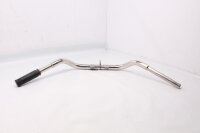 Stuur 25,4 mm 31,5 mm stijging Universeel Verchroomd 830 mm Gebogen Lenker universell