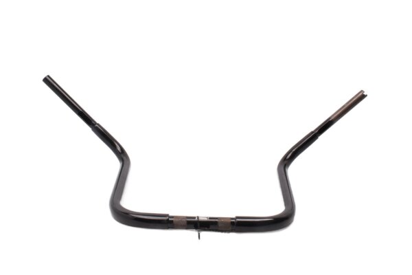 Zwart stuur, 25,4 mm x 31,8 mm bocht, universeel afstelaccessoire Lenker universell