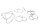 Engine housing gasket set, water pump gasket Triumph universell