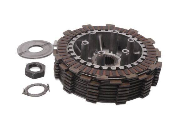 Clutch basket, friction plate assembly, driven plate 5JW00 Yamaha FJR 1300 RP11 04-05