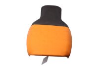 Istuinpäällinen kangas oranssi musta...