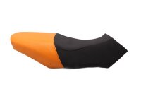 bench seat upholstery fabric orange black cushion seat Buell XB12XT 1200 Ulysses 10-10