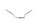 Handlebar 25.4mm chrome 860mm pulled for conversion universal custom Lenker universell