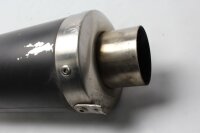 silenciador de escape, redondo deportivo Yamaha FSZ 1000 Fazer RN14 05-05