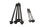 Set di viti per il montaggio del telaio della carenatura del motore BMW F 800 ST K71 0234 06-12