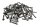 Set di viti per il montaggio del telaio della carenatura del motore BMW F 800 ST K71 0234 06-12