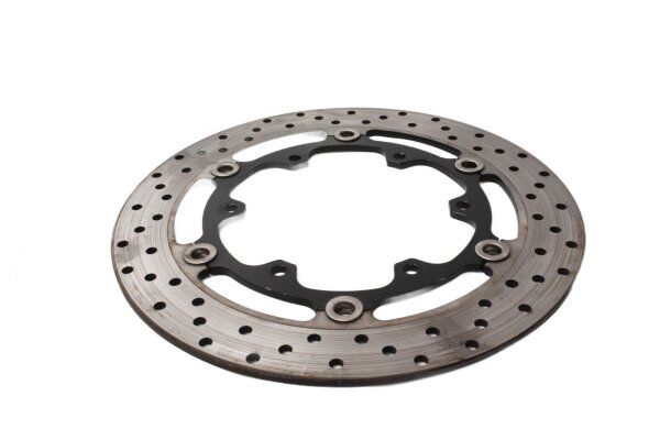 Front right drilled floating brake disc Yamaha FSZ 1000 Fazer RN14 05-05