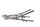 Rear frame mounting point, rear frame structure Yamaha FJR 1300 RP11 04-05