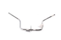 Manubrio universale curvo cromato da 25,4 mm, 950 mm, per...