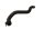 Kylarslang, vattenslang, kylledning Yamaha FSZ 1000 Fazer RN14 05-05