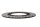Disco de freno trasero perforado, sistema de frenos de 4,7 mm Yamaha FSZ 1000 Fazer RN14 05-05