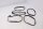 Set di tubi in gomma, tubi di rifinitura, universale Harley-Davidson universell