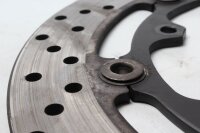 Disco de freno delantero izquierdo perforado de 4,7 mm ABS Yamaha FSZ 1000 Fazer RN14 05-05