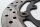 Disco de freno delantero izquierdo perforado de 4,7 mm ABS Yamaha FSZ 1000 Fazer RN14 05-05