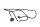 Kabel/ledning för övre bromsljusbrytare fram BMW R 1100 S 259 0422 R2S 98-05